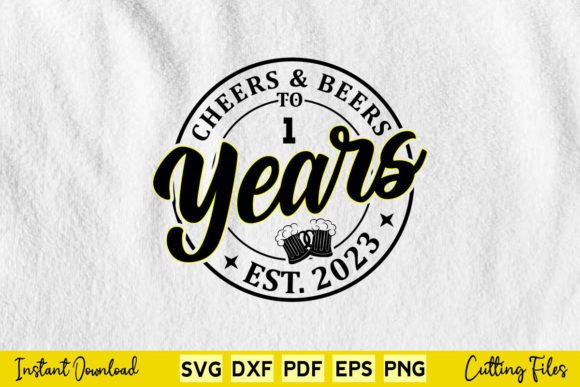 Review: Cheers Beers to 1 Year Birthday Gift Design