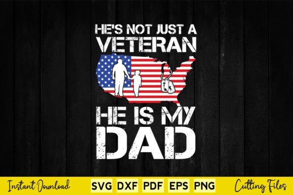 Review: Veteran He is My Dad Flag Design