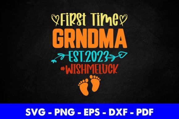 Reviewing First Time Grandma Est 2023 Vintage for Embroidery