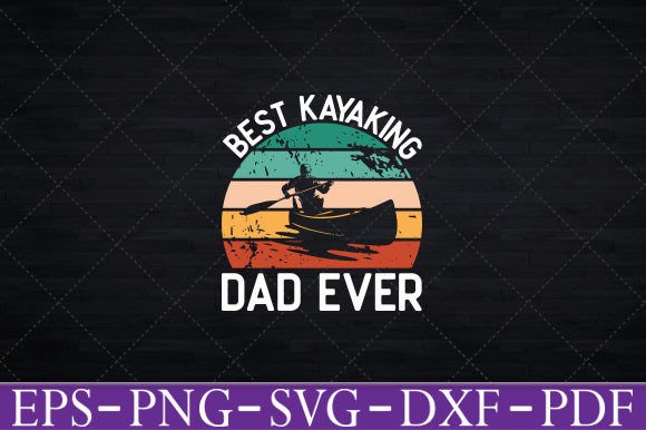 Reviewing the Kayaking Dad Embroidery Design