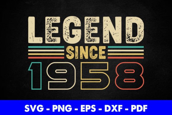 Reviewing the Legend Since 1958 Birthday Design