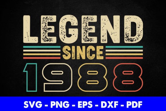 Reviewing the Legend Since 1988 Design for Embroidery