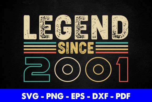 Reviewing the Legend Since 2001 Birthday Design
