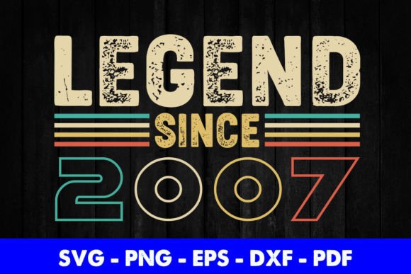 Reviewing the Legend Since 2007 Birthday Design